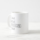 Mug Rêver Appuyer sur snooze (Devant gauche)