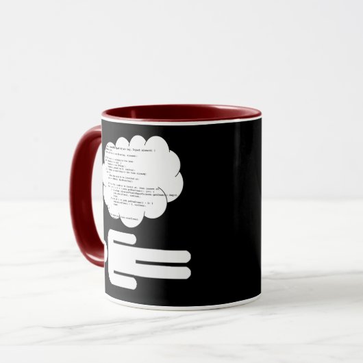 Mug Rêver en code (Devant gauche)