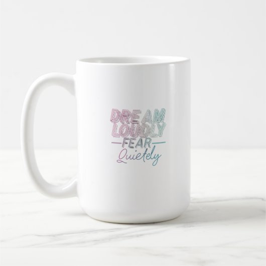 Mug Rêver fort (Gauche)