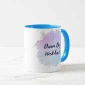 Mug "Rêver gros, travailler dur Mug" (Devant droit)
