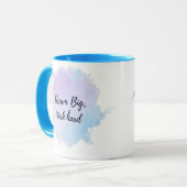 Mug "Rêver gros, travailler dur Mug" (Devant gauche)