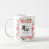Mug Rêver rose | MARIAGE LE NOUVEAU MRS Typographie (Gauche)