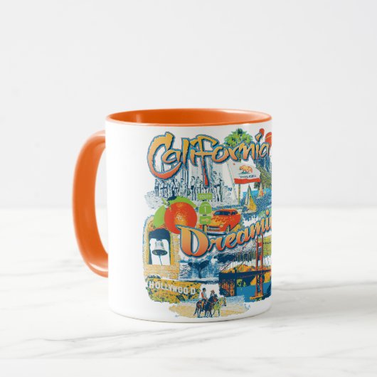 Mug Rêverie de Californie (Devant gauche)
