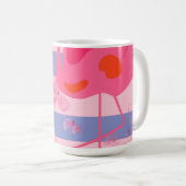 Mug Rêverie de flamant rose (Devant droit)
