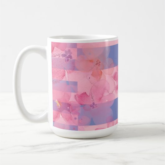 Mug Rêverie de flamant rose (Gauche)
