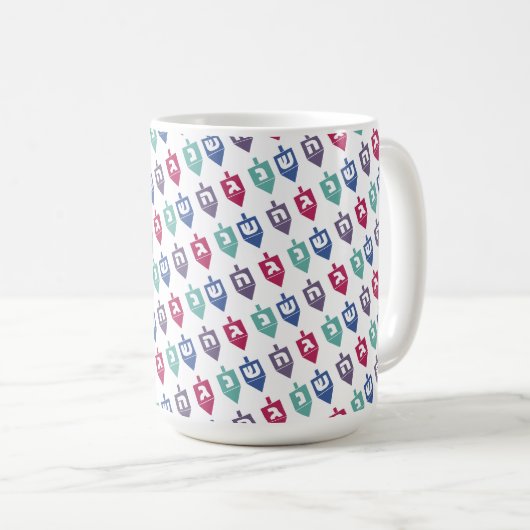 Mug Rêves colorés Hanoukka (Devant droit)