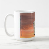 Mug Rêves dans une bouteille sur une (Gauche)