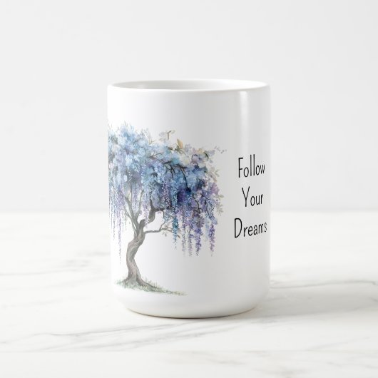 Mug Rêves d'arbre pourpre (Centre)