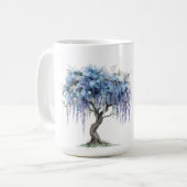 Mug Rêves d'arbre pourpre (Devant gauche)