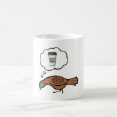 Mug Rêves de faisan de café (Centre)