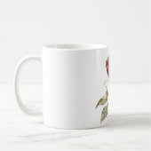 Mug Rêves de papillon blanc rose rouge rose (Gauche)