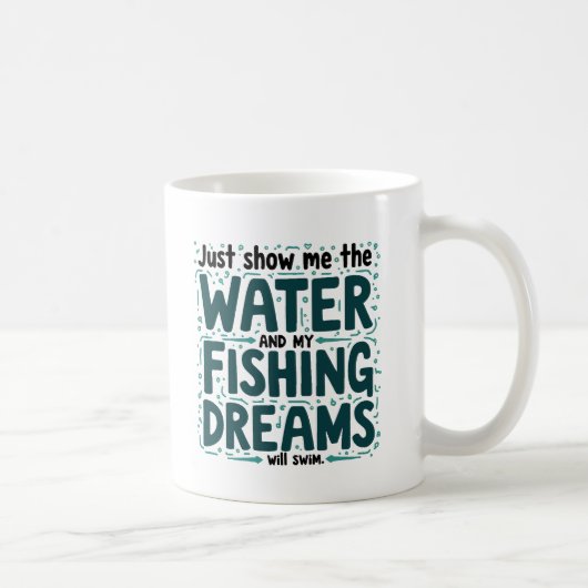 Mug Rêves de pêche (Droite)