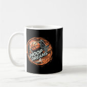 Mug Rêves de plateau de basket actifs (Gauche)