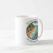Mug Rêves de vacances tropicales (Devant droit)