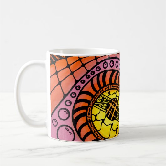 Mug Rêves en rouge (Gauche)