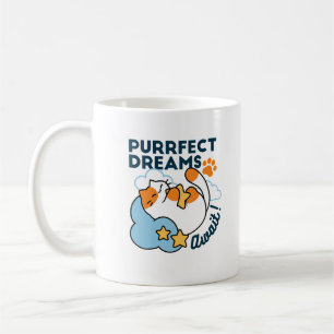 Mug Rêves Parfaits Attendent – Rêve de Chat Mignon End