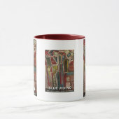 Mug revêtement bleu (Centre)