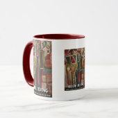 Mug revêtement bleu (Devant gauche)