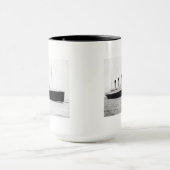 Mug Revêtement de passager titanique de RMS (Centre)