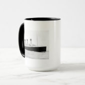 Mug Revêtement de passager titanique de RMS (Devant gauche)