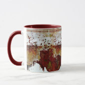 Mug Revêtement de terre à goutte de peinture (Gauche)