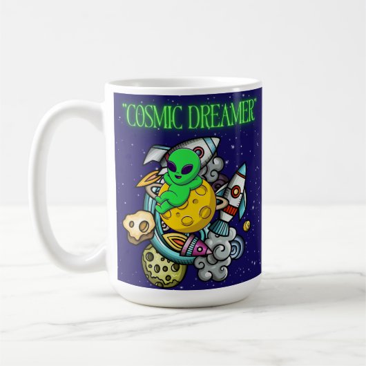 Mug rêveur cosmique (Gauche)