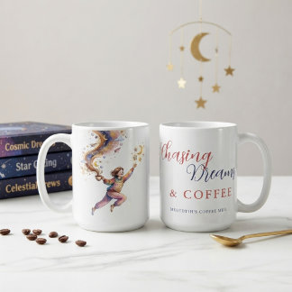 Mug Rêveur Inspirationnel & Magique Étoiles Célestes M