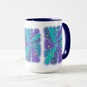 Mug Rêveur - Lune et Étoiles ! (Devant droit)