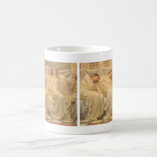 Mug Rêveurs par Albert Joseph Moore, Art victorien (Centre)