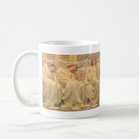 Mug Rêveurs par Albert Joseph Moore, Art victorien (Gauche)