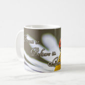 Mug Rêvez-le. Crois-le. Atteins-le. (Devant gauche)