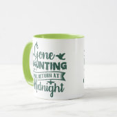 Mug Reviendra Fantôme à Minuit Halloween (Devant gauche)