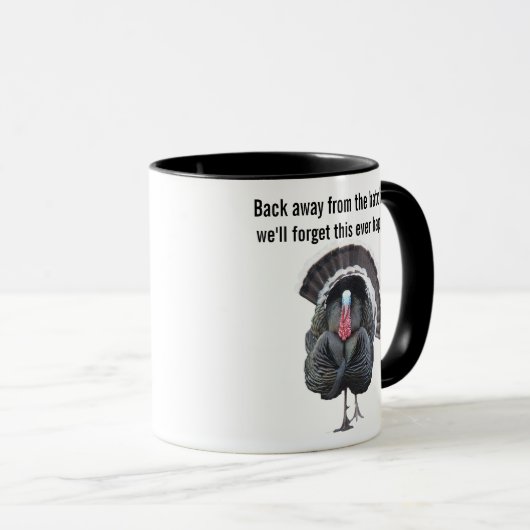 Mug Reviens de la Hatchet et nous oublierons ça (Devant droit)