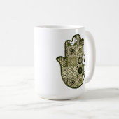 Mug Revisiter Khamsa Patchwork Main 2 (Devant droit)