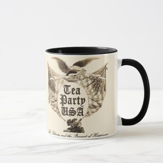 Mug Révolte du Tea Party aux USA (Droite)