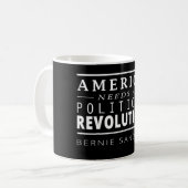 Mug Révolution de ponceuses de Bernie (Devant gauche)