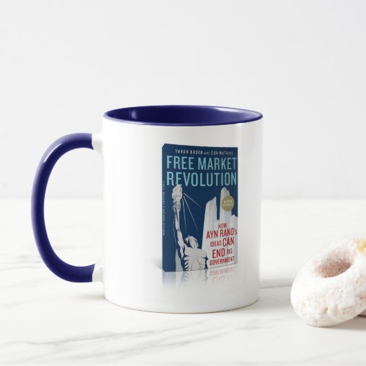 Mug Révolution du marché libre (Avec donut)