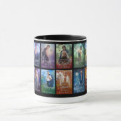 Mug Revue de la cuve 12 couverts en noir (Centre)