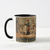 Mug Revue musicale Paris d'express de 1896 l'orient (Gauche)