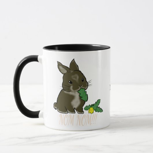 Mug Rex bunny eats (Gauche)
