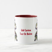 Mug Rex Dinosaur Santa Hat Noël (Centre)