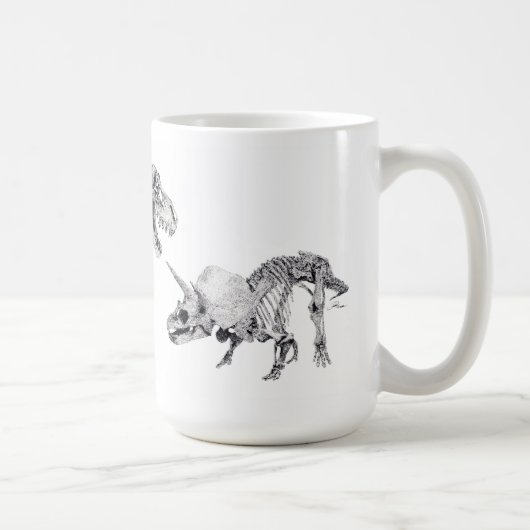 Mug Rex et Triceratops de Tyrannosaurus (Droite)