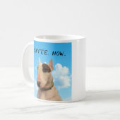 Mug Rex que le café de TV Terrier attaquent maintenant (Devant gauche)