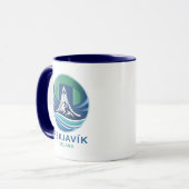 Mug Reykjavik Islande Europe (Devant gauche)
