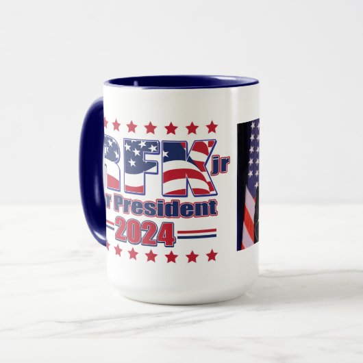Mug RFK pour président (Devant gauche)