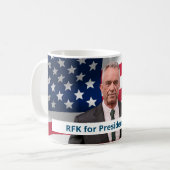 Mug RFK pour Président 2024 (Devant gauche)