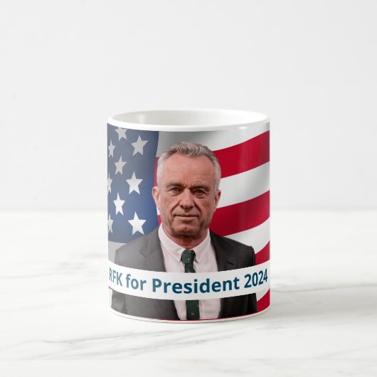 Mug RFK pour Président 2024 (Centre)