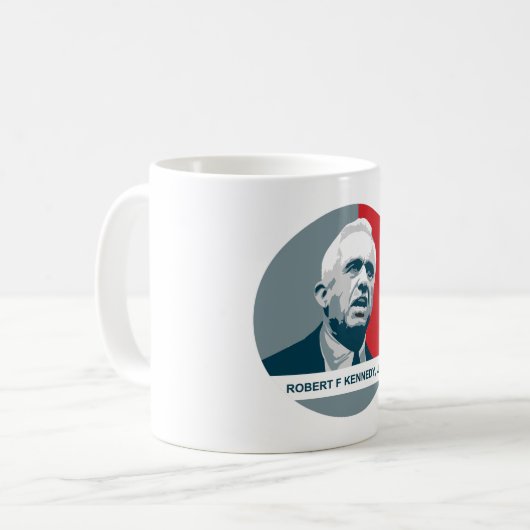 Mug RFK pour Président 2024 (Devant gauche)