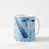 Mug Rhapsody dans la boue bleue (Devant droit)