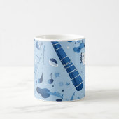 Mug Rhapsody dans la boue bleue (Centre)
